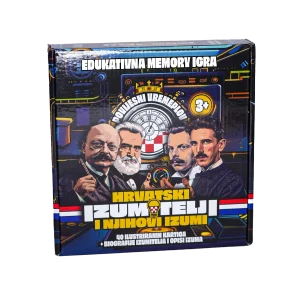 Memory igra i knjiga Hrvatski izumitelji i njihovi izumi